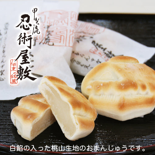 迎春菓詰め合わせ 迎春巳1個忍術屋敷1個七転八起1個みなくち1個しるべ1個こうしん1個