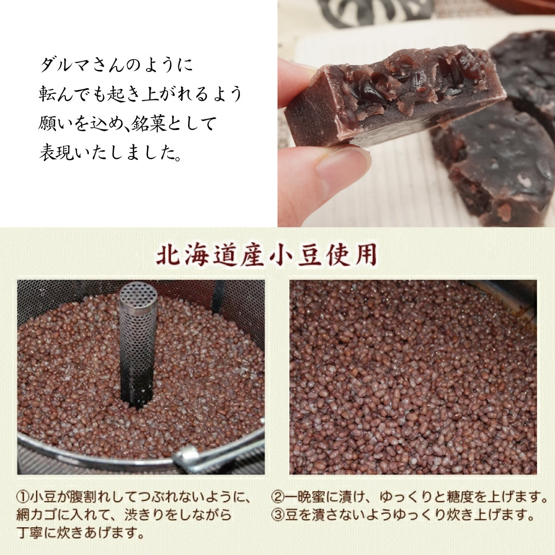 和菓子詰め合わせ みなくち3個七転八起3個 – 御菓子司大彌