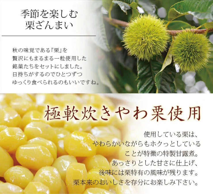 迎春菓詰め合わせ 栗どらやき4個干支菓ひのと未1棹