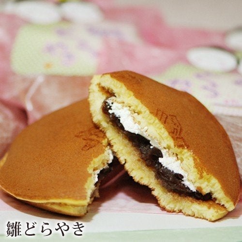 「ひなあそび」栗最中3個雛どらやき3個珠の栗3個詰め合わせ