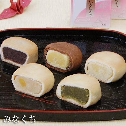 水羊羹5個やす川上鮎6個七転八起5個みなくち5個詰め合わせ