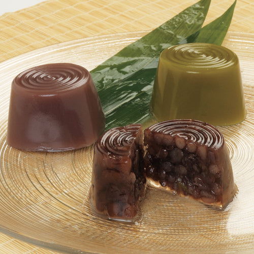 水羊羹3種(小豆・小倉・抹茶各1個)※店頭受け取り専用品
